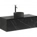 Тумба для раковины 120см SANCOS Stone ST120NM Nero Marquina 