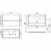 Тумба для раковины SANCOS Urban UR90EG Дуб Галифакс натуральный 