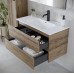 Тумба для раковины SANCOS Libra LB90ECH Дуб чарльстон 