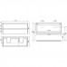 Тумба для раковины SANCOS Libra LB120-2W Белый 
