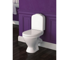 Унитаз-компакт Sanita Luxe CLASSIC BASIC WC.CC/Classic/2-TM/WHT.G/S1 с сидением