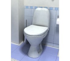 Унитаз-компакт Santek Римини 1WH302130 косой выход, с сидением
