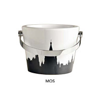 Раковина-ведро керамическая 30см Scarabeo BUCKET 8802CR DEC MOSCOW