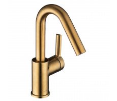 Смеситель для раковины Swedbe Select 2712GO золото Смеситель для раковины Swedbe Select 2712GO золото