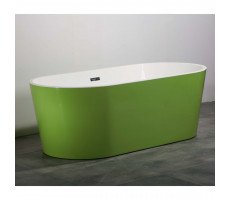 Ванна акриловая отдельностоящая 1695 мм Swedbe Vita 8800G салатовый Ванна акриловая отдельностоящая 1695 мм Swedbe Vita 8800G салатовый