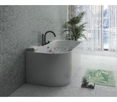 Ванна акриловая пристенная 170х80 Azario BRADFORD BRA17080 в комплекте с сифоном и металлической рамой 