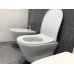 Подвесной унитаз Toto MH series CW162Y#XW белый, безободковый (сидение отдельно)