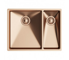 Кухонная мойка TopZero ColorX TNL 340.70.30 GOLD ROSE, медь 