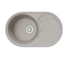 Кухонная мойка TopZero Alla Smoke (780x500-47), искусcтвенный гранит 