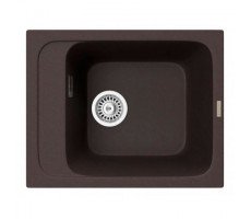 Кухонная мойка TopZero Bonnie Chocolate (400x500-93), искусственный гранит Кухонная мойка TopZero Bonnie Chocolate (400x500-93), искусственный гранит