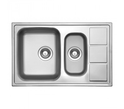 Кухонная мойка TopZero LTL780.500.15GT8K, нержавеющая сталь Кухонная мойка TopZero LTL780.500.15GT8K, нержавеющая сталь