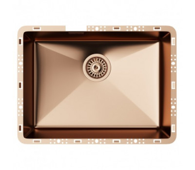 Кухонная мойка TopZero TZ RS550 GOLD ROSE, медь 