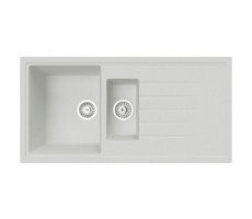 Кухонная мойка TopZero Cindy Ice (1000x500.15-07), искусcтвенный гранит Кухонная мойка TopZero Cindy Ice (1000x500.15-07), искусcтвенный гранит