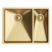 Кухонная мойка TopZero ColorX TNL 340 GOLD,золото 