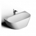 Ванна из литого мрамора пристенная VATE Aska 180х85