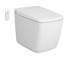 Приставной унитаз Vitra V-Care Prime 7232B403-6217 с функцией биде и сиденьем