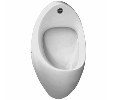 Писсуар с сенсорным смывом Vitra Arkitekt 4106B003-5597 подвод воды сзади. питание от батарейки