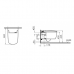 Интеллектуальный подвесной унитаз VitrA V-Care Basic 5674B003-6193 с электронной крышкой-сиденьем