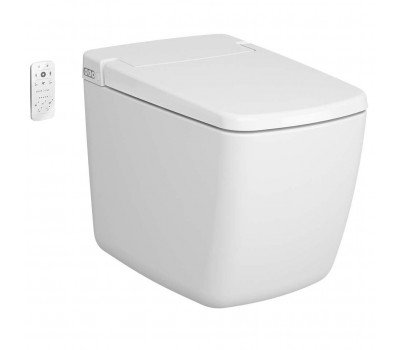 Приставной унитаз Vitra V-Care Prime 7232B403-6217 с функцией биде и сиденьем