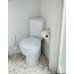 Унитаз компакт Vitra Arkitekt 9754B003-7201 угловой с бачком и сиденьем микролифт