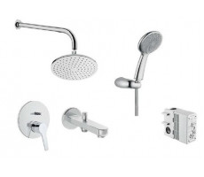 Душевая система Vitra Win S A49287EXP скрытого монтажа хром Душевая система Vitra Win S A49287EXP скрытого монтажа хром