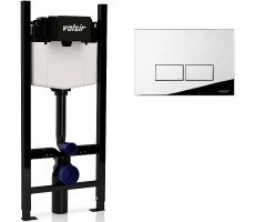 Комплект инсталляции с кнопкой VALSIR KIT P3 CR VS0853202  Комплект инсталляции с кнопкой VALSIR KIT P3 CR VS0853202