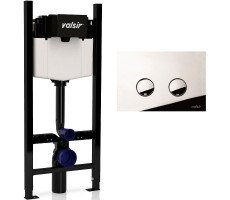 Комплект инсталляции с кнопкой VALSIR KIT P4 CR VS0853202 Комплект инсталляции с кнопкой VALSIR KIT P4 CR VS0853202