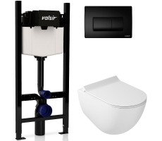 Комплект унитаза с инсталляцией VALSIR KIT VSBM 7317 Slim  Комплект унитаза с инсталляцией VALSIR KIT VSBM 7317 Slim