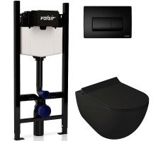 Комплект унитаза с инсталляцией VALSIR KIT VSBM 7317NEMT Slim  Комплект унитаза с инсталляцией VALSIR KIT VSBM 7317NEMT Slim