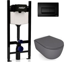 Комплект унитаза с инсталляцией VALSIR KIT VSBM 7334GM Slim Комплект унитаза с инсталляцией VALSIR KIT VSBM 7334GM Slim