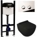 Комплект унитаза с инсталляцией VALSIR KIT VSCR  7334NEMT Slim 