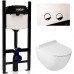 Комплект унитаза с инсталляцией VALSIR KIT VSCR 7317 Slim 