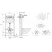 Комплект унитаза с инсталляцией VALSIR KIT VSCR 7317 Slim 