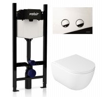 Комплект унитаза с инсталляцией VALSIR KIT VSCR 7334 Std  Комплект унитаза с инсталляцией VALSIR KIT VSCR 7334 Std