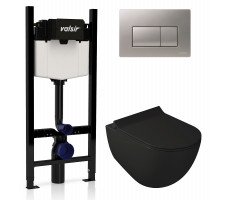 Комплект унитаза с инсталляцией VALSIR KIT VSCrM 7317NEMT Slim  Комплект унитаза с инсталляцией VALSIR KIT VSCrM 7317NEMT Slim