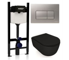 Комплект унитаза с инсталляцией VALSIR KIT VSCrM 7334NEMT Slim  Комплект унитаза с инсталляцией VALSIR KIT VSCrM 7334NEMT Slim