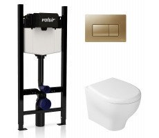 Комплект унитаза с инсталляцией VALSIR KIT VSVSMG 7212 Slim Комплект унитаза с инсталляцией VALSIR KIT VSVSMG 7212 Slim