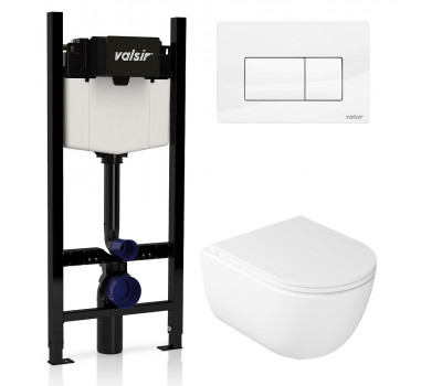 Комплект унитаза с инсталляцией VALSIR KIT VSWG 7334 Slim 