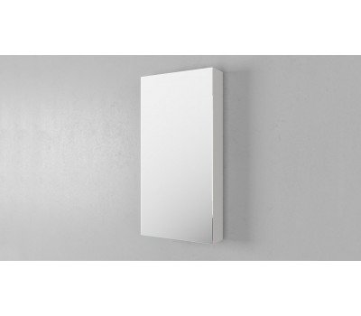 Зеркало-шкаф Unit 47, выс. 95, белый матовый Velvex zsUNI.47.H95-211 