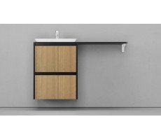 Тумба подвесная Velvex Klaufs 56*50.2Y tpKLA.56.50.2Y-617.217 цвет шатанэ/черный (раковина отдельно) Тумба подвесная Velvex Klaufs 56*50.2Y tpKLA.56.50.2Y-617.217 цвет шатанэ/черный (раковина отдельно)