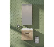 Тумба подвесная Velvex Estea 60.1Y tpEST.60.1Y-234 цвет дуб санремо (раковина отдельно)