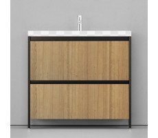 Тумба напольная Velvex Klaufs 80 80.2Y tnKLA.80.2Y-617.217 цвет шатане/черный (раковина отдельно) Тумба напольная Velvex Klaufs 80 80.2Y tnKLA.80.2Y-617.217 цвет шатане/черный (раковина отдельно)