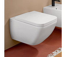 Подвесной унитаз Villeroy&Boch Collaro 4626HS01, CeramicPlus, безободковый, микролифт