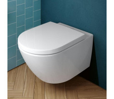 Чаша подвесного унитаза Villeroy & Boch Subway 3.0 4670T001 TwistFlush безободковый