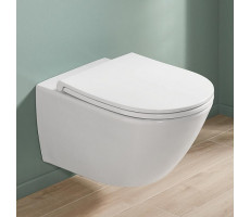 Унитаз подвесной Villeroy & Boch Universo 4670T901 TwistFlush сиденье в комплекте