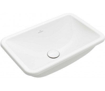 Встраиваемая раковина 60ж40см Villeroy & Boch Loop & Friends 4A650001 Альпийский белый, с переливом Встраиваемая раковина 60ж40см Villeroy & Boch Loop & Friends 4A650001 Альпийский белый, с переливом