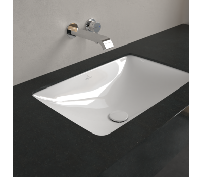 Раковина для установки под столешницу 54х34 Villeroy & Boch Loop & Friends 4A5700R1 CeramicPlus цвет-альпийский белый