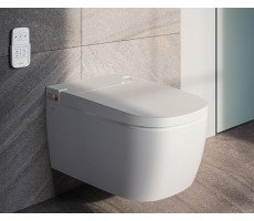 Интеллектуальный подвесной унитаз VitrA V-Care Comfort 5674B003-6194 с электронной крышкой-сиденьем