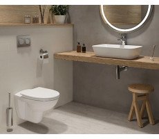 Подвесной безободковый унитаз Vitra S10 SpinFlush 7855B003-0075 без сиденья