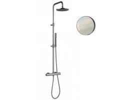 Душевая система с термостатом Webert Elio EL980507345METAL, никель Душевая система с термостатом Webert Elio EL980507345METAL, никель